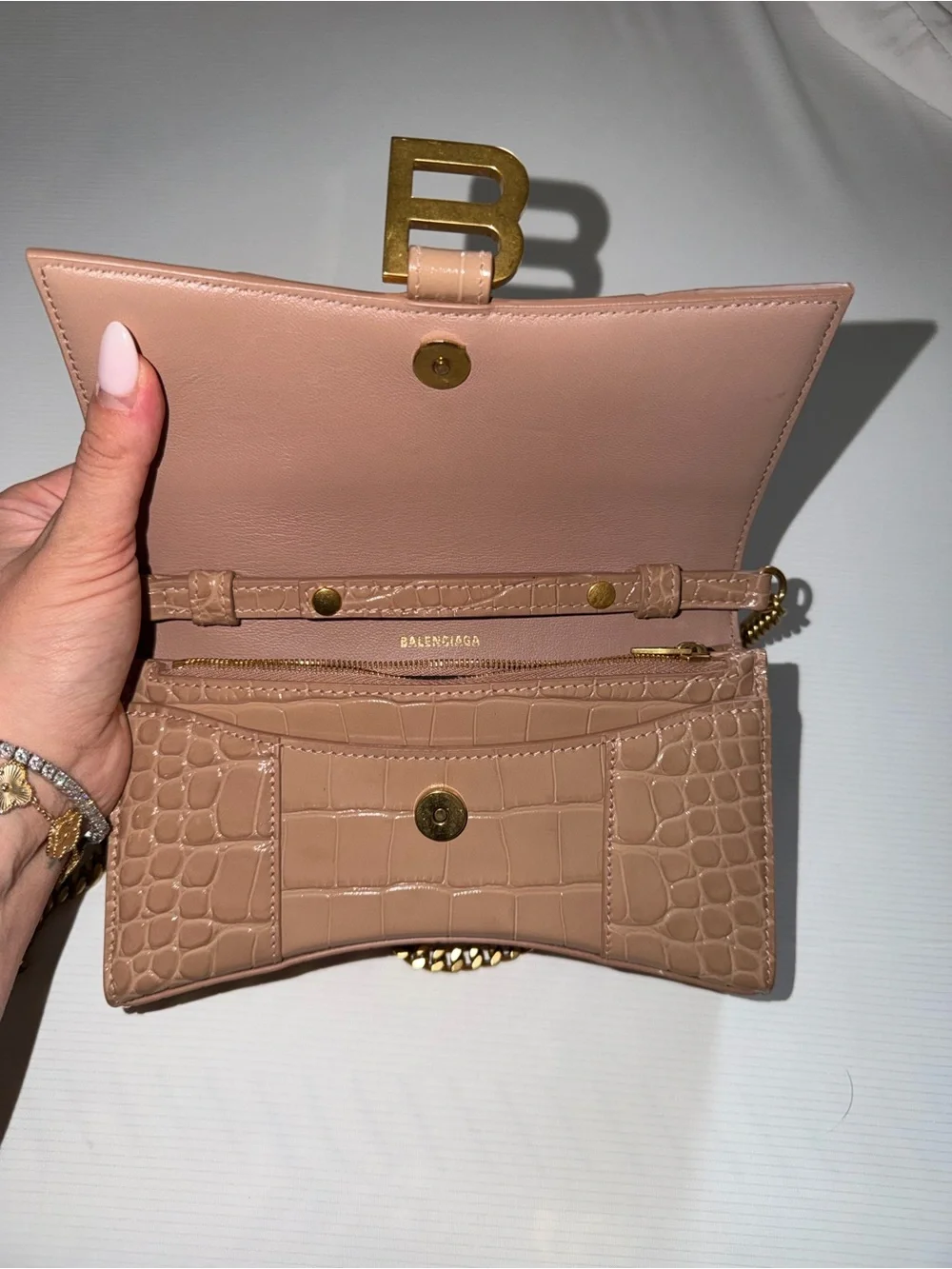croc embossed